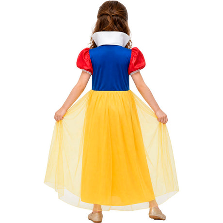 Disfraz de Blancanieves Fairytale para niña espalda