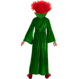 Disfraz de Bruja verde Winifred para niña Espalda