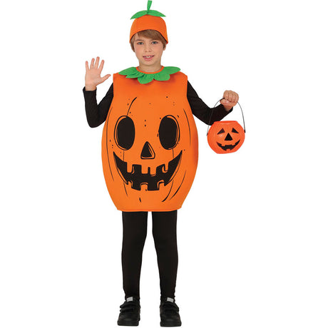 Disfraz de Calabaza terrorífica infantil