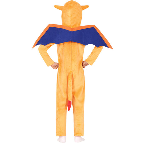Disfraz de Charizard Pokémon infantil Espalda