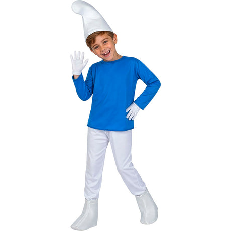 Disfraz de Enanito azul para niño