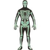 Disfraz de Esqueleto Glow in the Dark para hombre