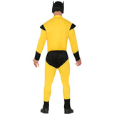 Disfraz de Héroe Lobezno para hombre Espalda