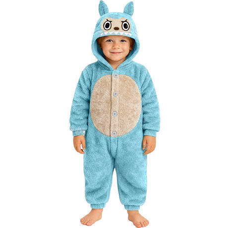 Disfraz de Labubu azul infantil