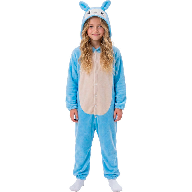 Disfraz de Labubu azul infantil