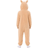 Disfraz de Labubu beige infantil espalda