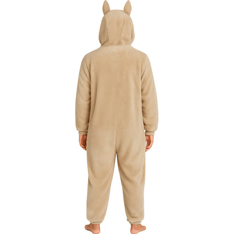 Disfraz de Labubu beige para mujer Espalda