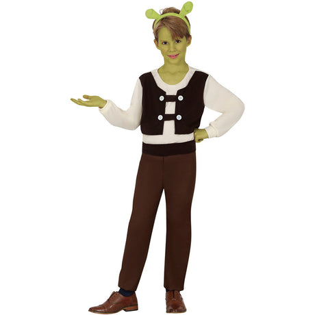 Disfraz de Ogro Shrek para niño