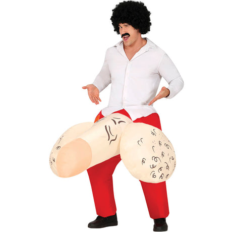 Disfraz de Pene gigante hinchable para hombre