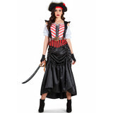 Disfraz de Pirata del Mar Rojo para mujer Bis