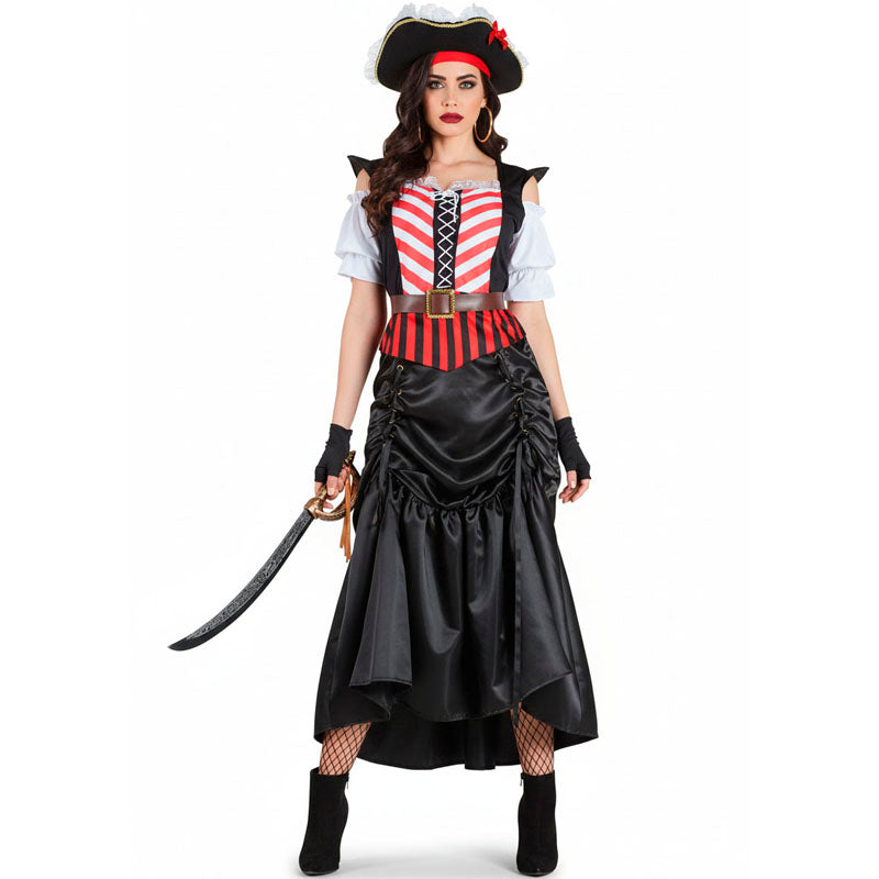 Disfraz de Pirata del Mar Rojo para mujer Bis