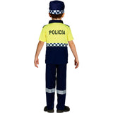 Disfraz de Policía Municipal para niño espalda