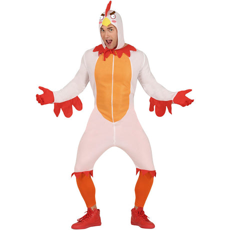 Disfraz de Pollito blanco para hombre