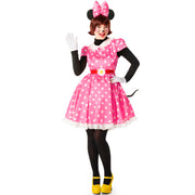 Disfraz de Ratoncita Minnie rosa para mujer