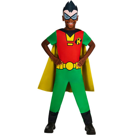 Disfraz de Robin Teen Titans Go para niño