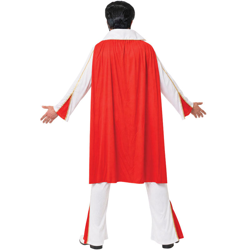 Disfraz de Rockero Elvis Presley para hombre espalda