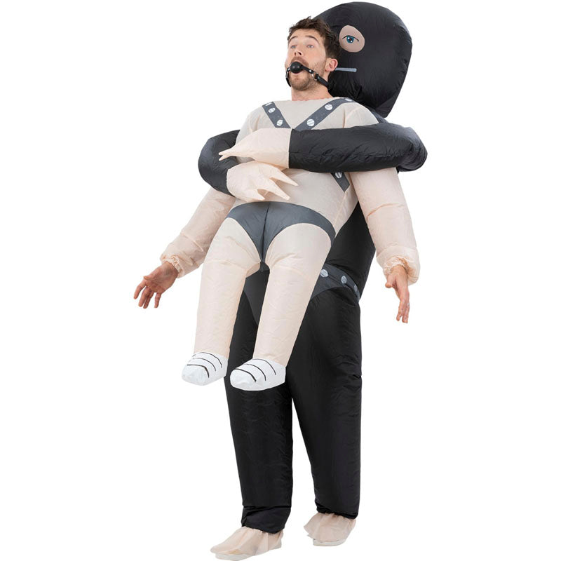 Disfraz de Sadomasoquista hinchable para hombre
