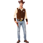 Disfraz de Vaquero Sheriff del Oeste para hombre
