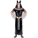 Disfraz de Dios Anubis negro para hombre