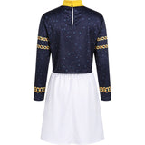 Disfraz de K-pop Silver Leader Classic para mujer Espalda