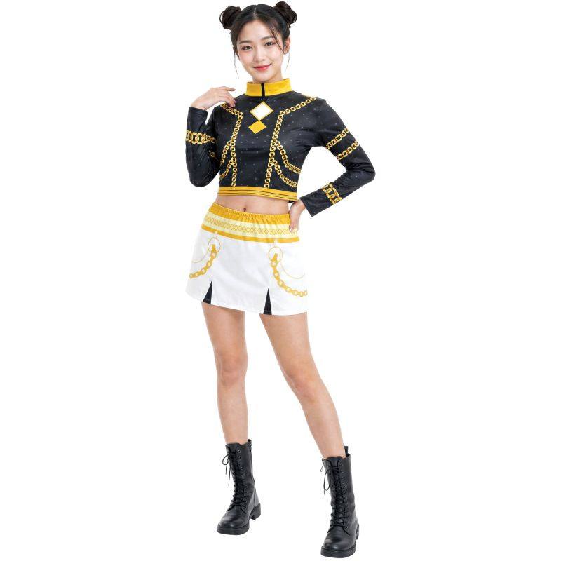 Disfraz de K-pop Silver Leader Classic para mujer