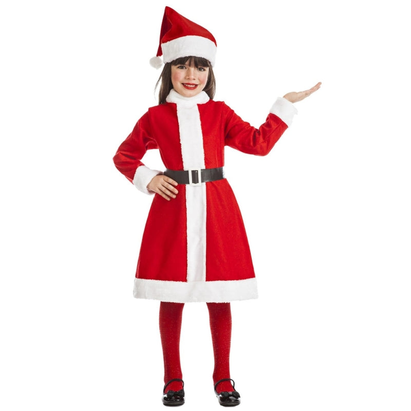 Disfraz de Mamá Noel Tradicional para niña