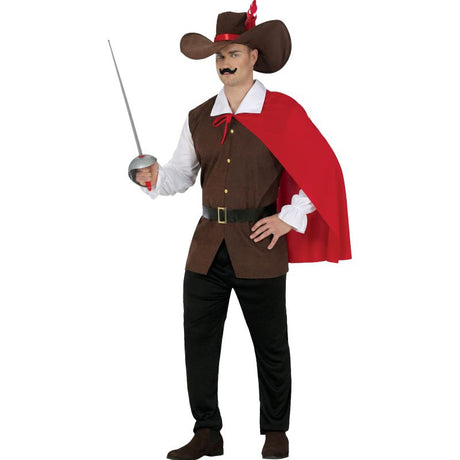 Disfraz de Mosquetero Francés para hombre