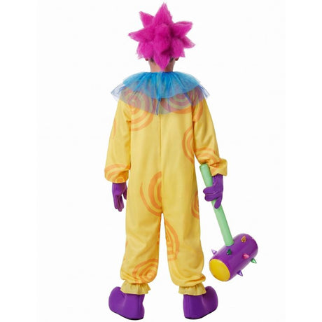 Disfraz de Payaso Asesino Shorty Infantil Espalda