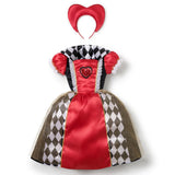 Disfraz de Reina Corazones Deluxe para bebé Contenido