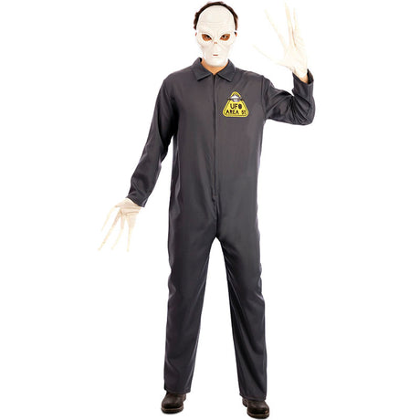 Disfraz de Alien Area 51 para hombre