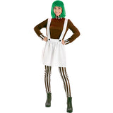 Disfraz de Oompa-Loompa para mujer