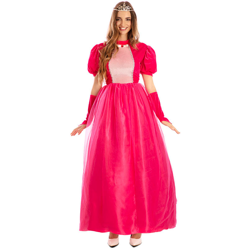 Disfraz de Princesa Peach Mario para mujer
