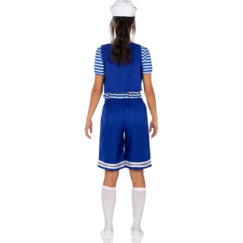 Disfraz de Robin Ahoy Stranger Things Oficial Netflix para mujer Espalda