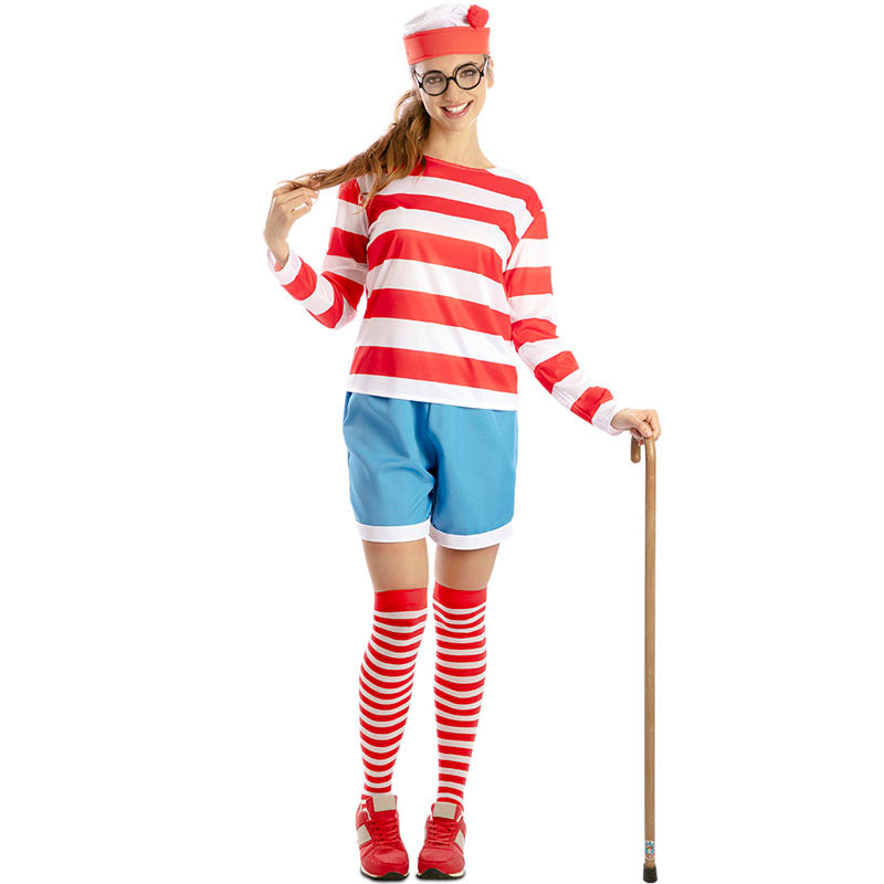 Disfraz de Wally la viajera de los cómics para mujer