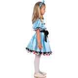 Disfraz de Alicia Deluxe para niña Perfil