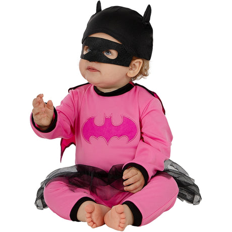 Disfraz de Batgirl Rosa para bebé