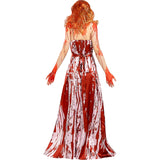 Disfraz de Carrie para mujer Espalda