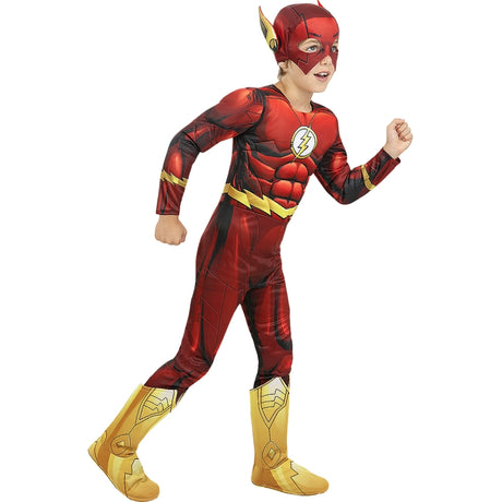 Disfraz de Flash musculoso - The Flash para niño