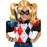 Disfraz de Harley Quinn Rombos para niña Detalle Bis