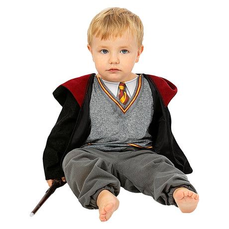 Disfraz de Harry Potter con capa para bebé