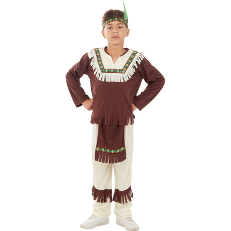 Disfraz de Indio Sioux para niño Bis
