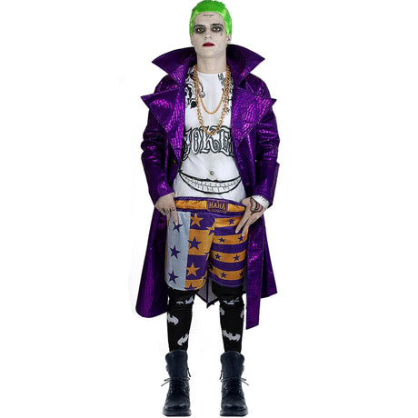 Disfraz de Joker Deluxe de Escuadrón Suicida para hombre