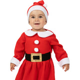 Disfraz de Mamá Noel Clásico para bebé Detalle