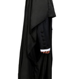 Disfraz de Severus Snape de Harry Potter para hombre Perfil cerca