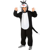 Disfraz de Silvestre Space Jam de Looney Tunes infantil Detalle Bis