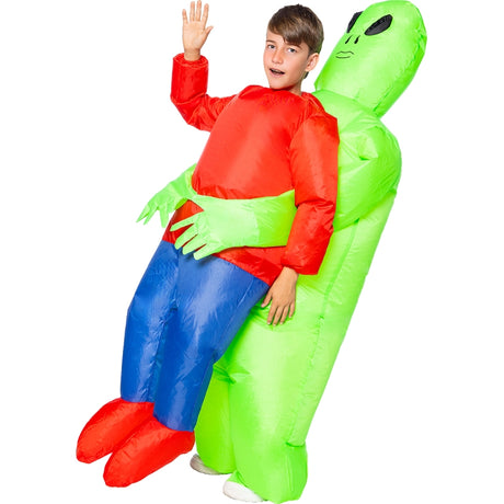 Disfraz de Alienígena hinchable infantil