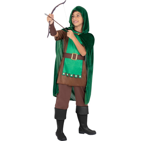 Disfraz de Arquero Robin para niño