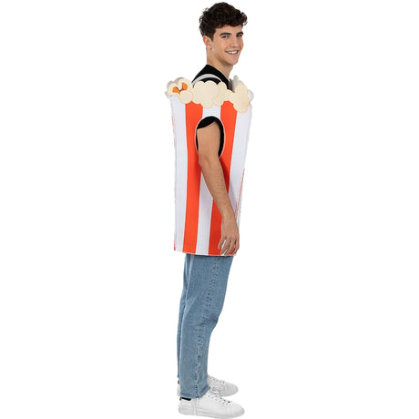 Disfraz de Bolsa de Palomitas adulto unisex Perfil