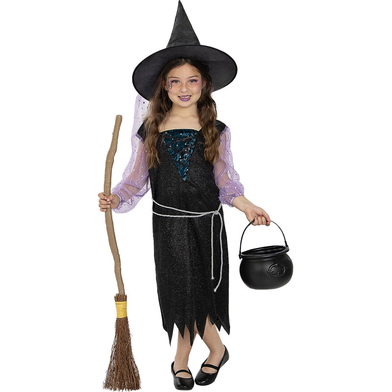 Disfraz de Bruja Clásica para niña