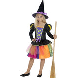 Disfraz de Chica Bruja Halloween para niña